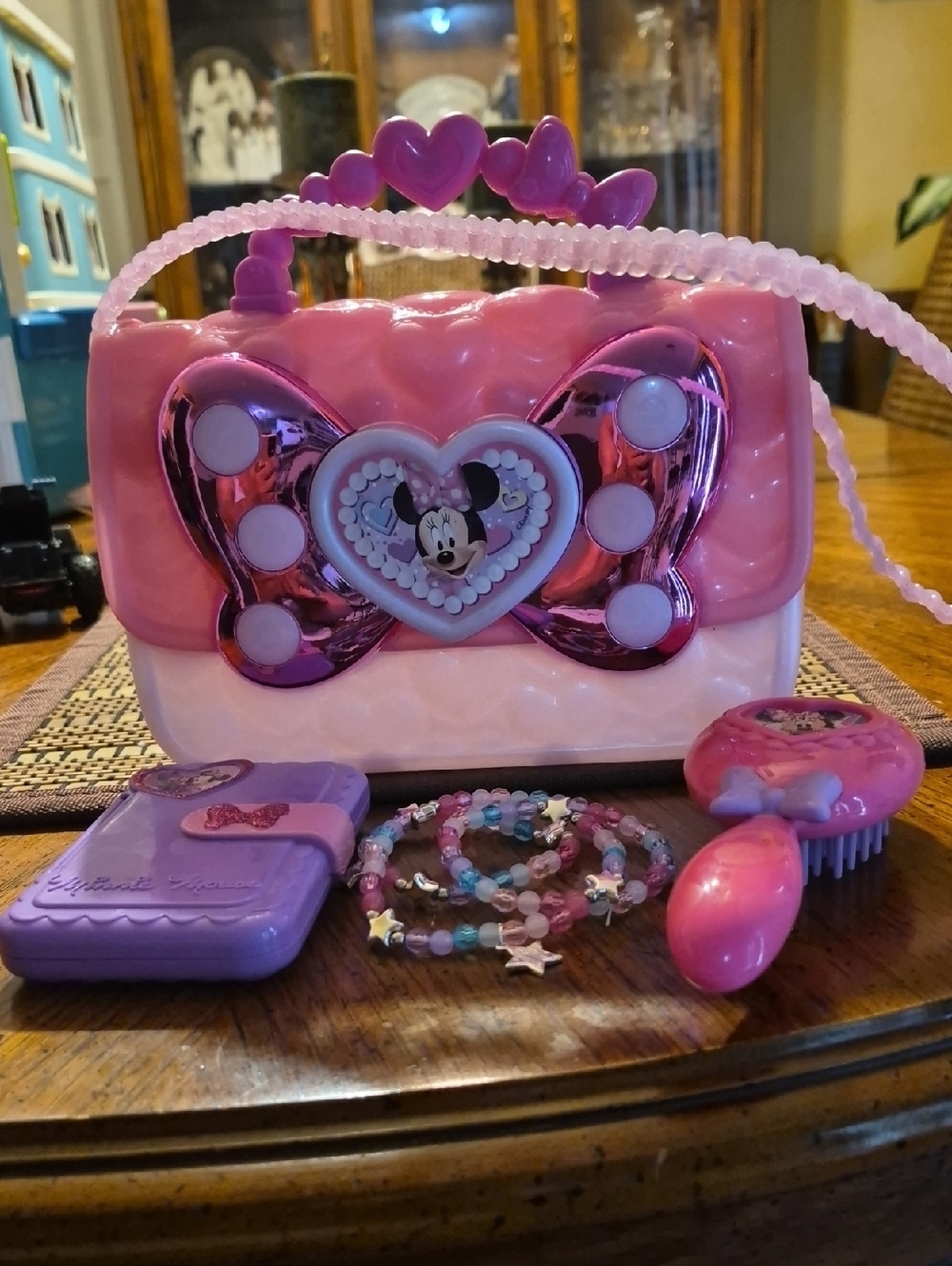 Disney Junior Minnie Mouse Bowfabulous Bag Set